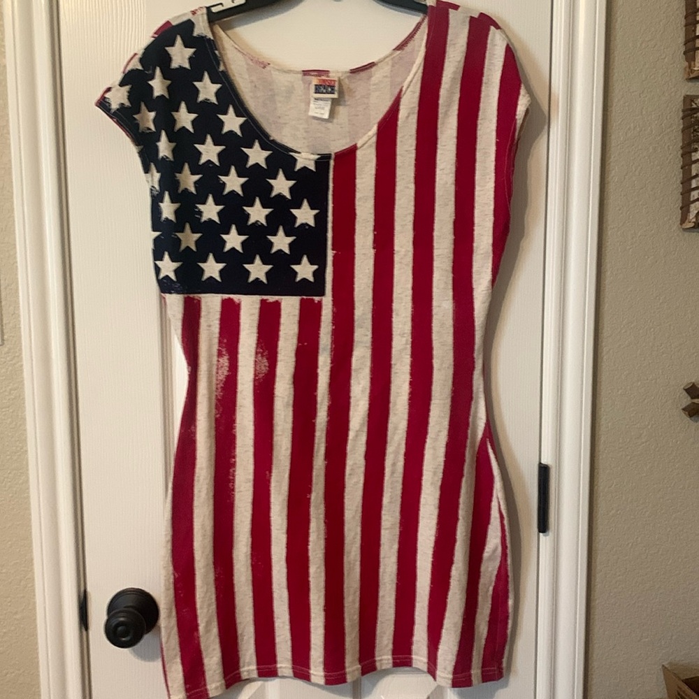 Sunset Beach Women’s Patriotic dress